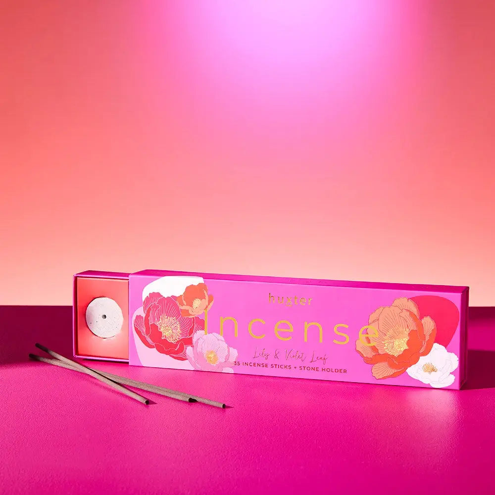 Huxter - Incense Sticks and Stone Holders - Gift Box Range