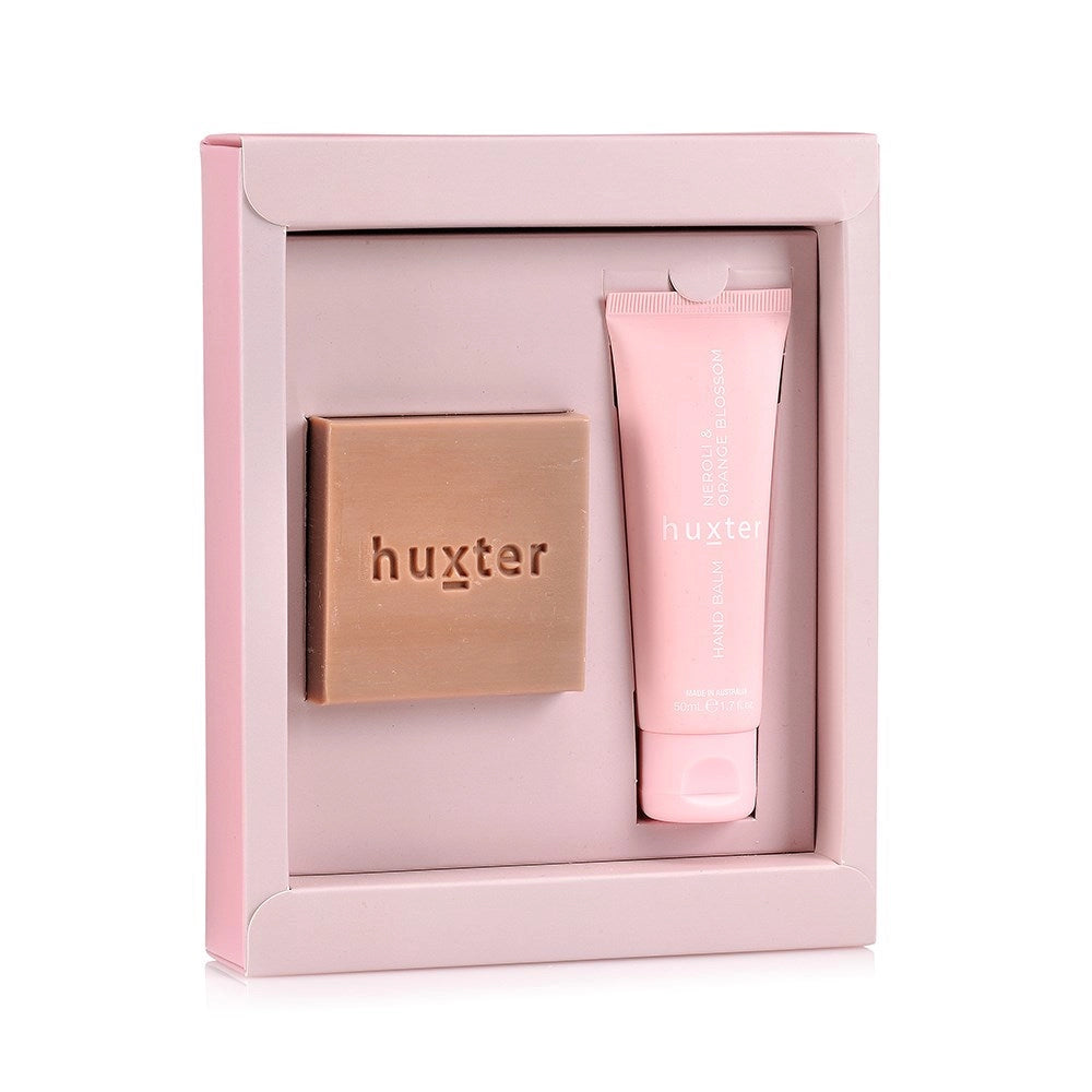 Huxter Soap & Hand Balm Gift Box | Neroli & Orange Blossom