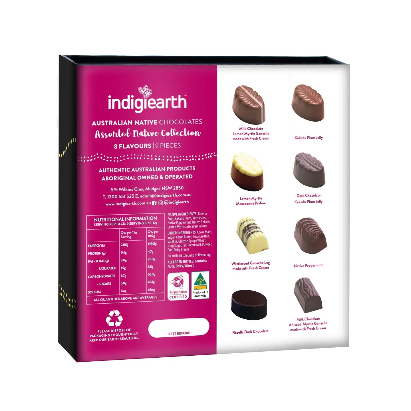 Indigiearth - Hand Made Native Chocolate Range