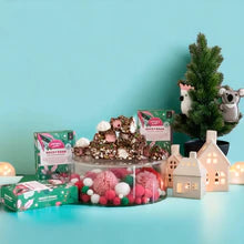 Pebbly Path Mudgee Rocky Road Gift Cylinder - Christmas