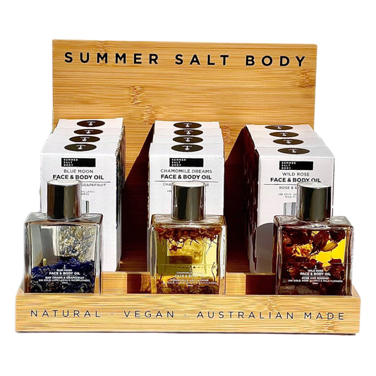 Summer Salt Body Face & Body Oil - 100ml assorted