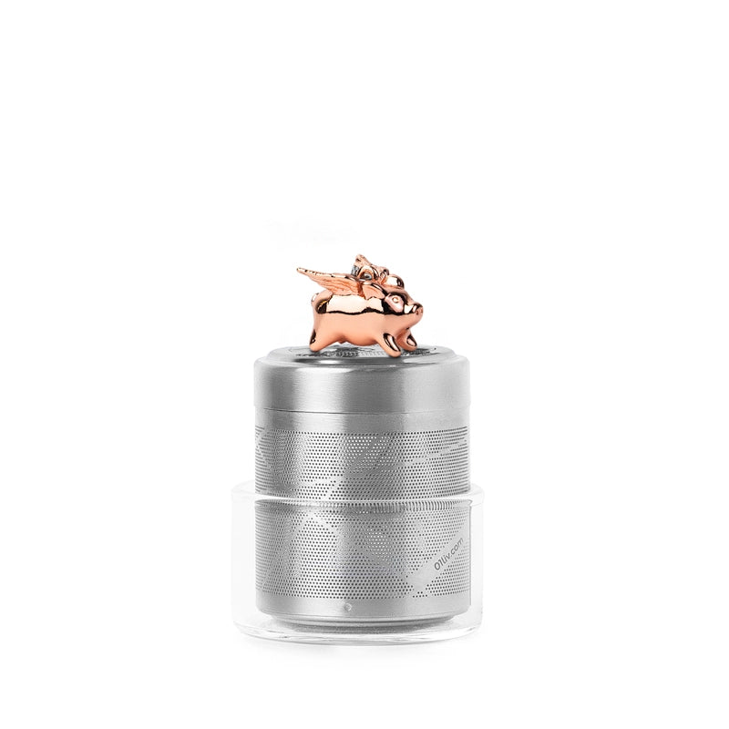 Tea Infuser Loose Leaf Tea Infuser Cylinder Flying Pig