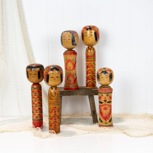 Japanese Kokeshi Dolls S/M/XL