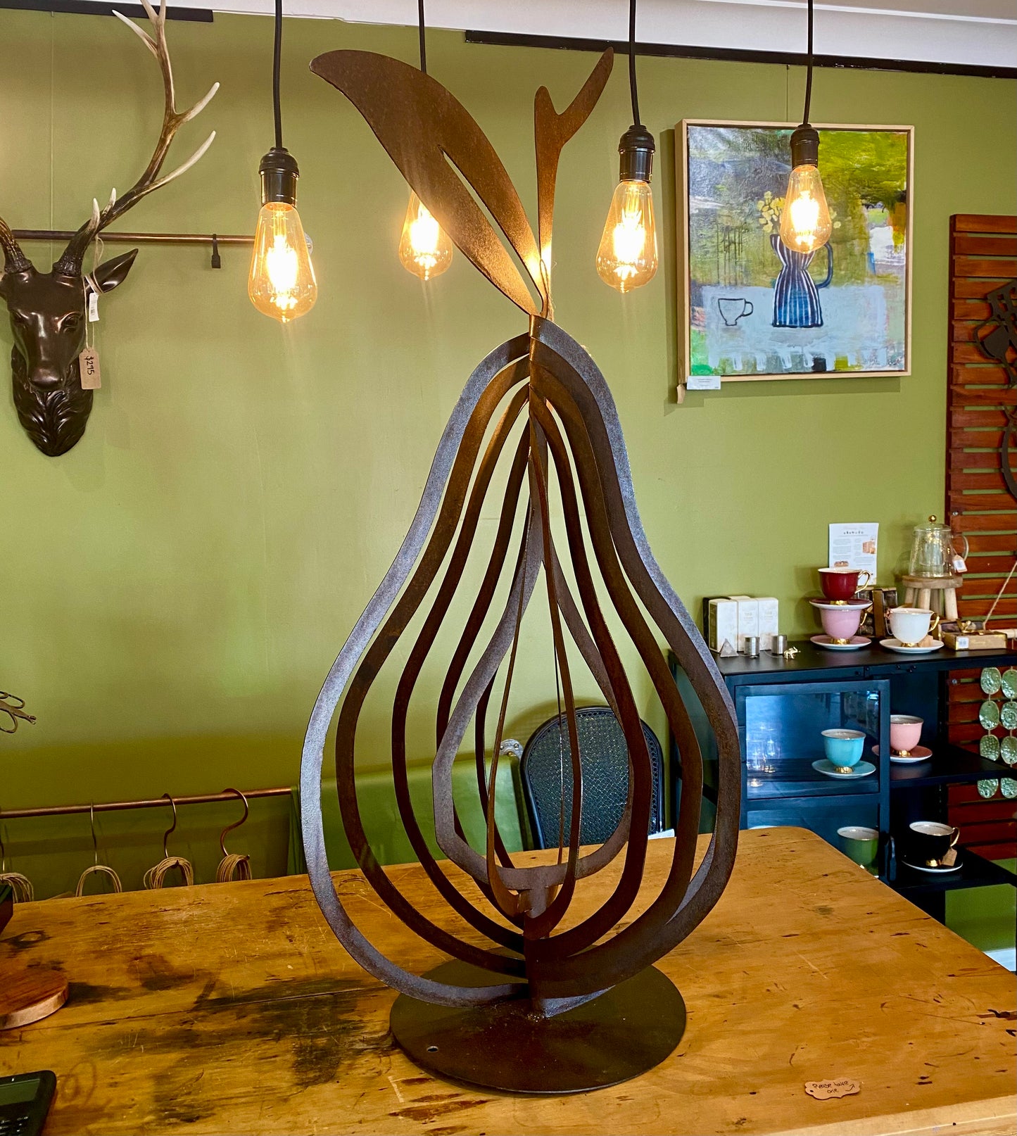 Trevor Hartas - Large Pear Garden Sculpture