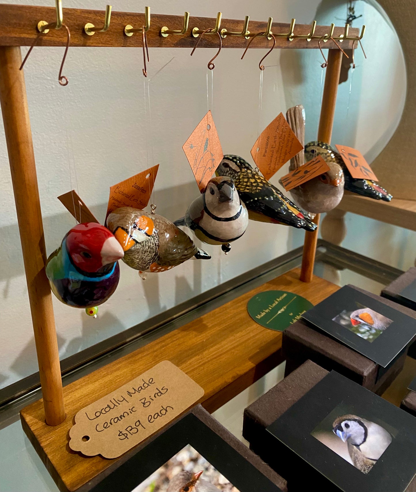 Margot Stephens BIRDS - Jewels of the Forrest Local Collection