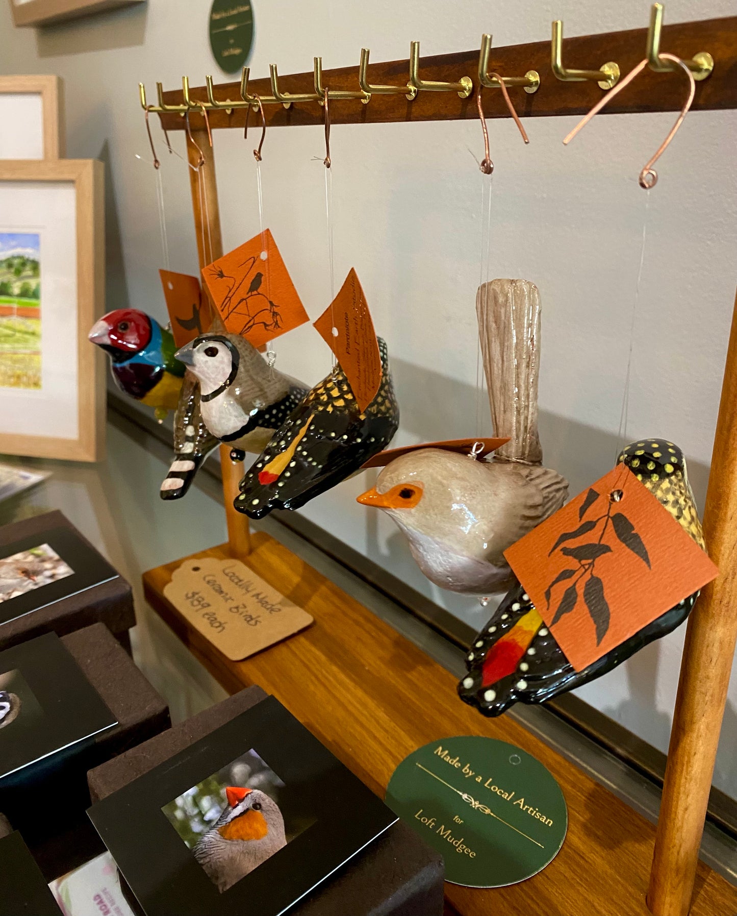 Margot Stephens BIRDS - Jewels of the Forrest Local Collection