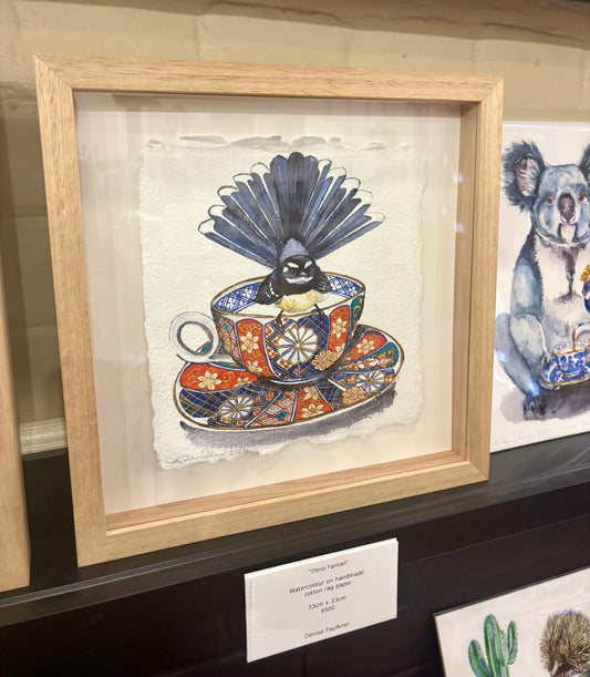 Denise Faulkner Original Work - " Deco Fantail "