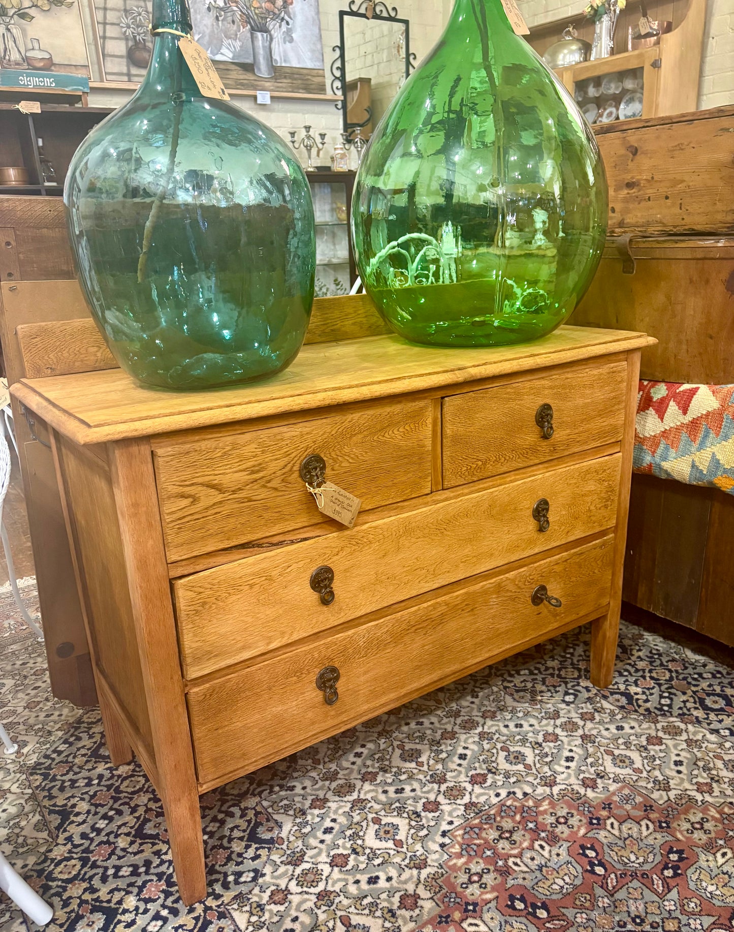 Vintage Bird - Oak Drawers
