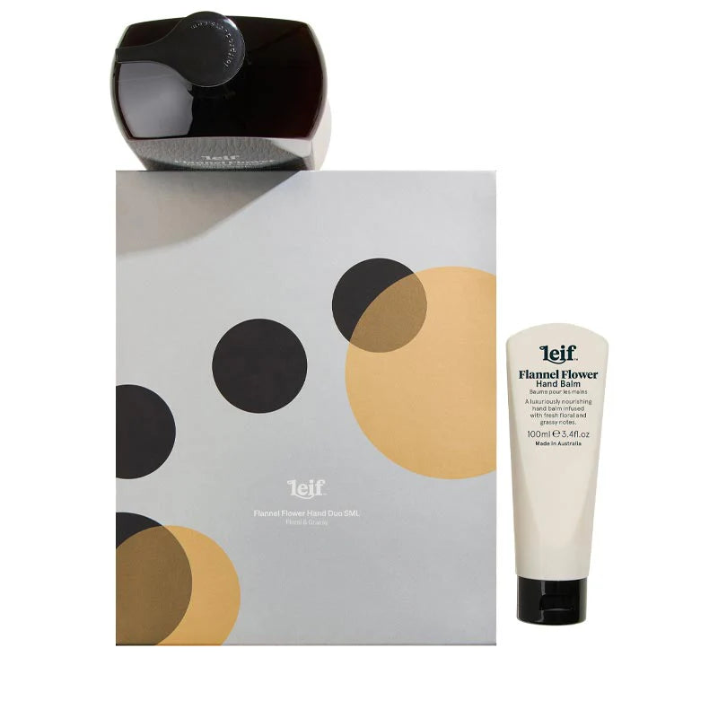 Leif Limited Edition Holiday Hand Duo Flannel Flower Small