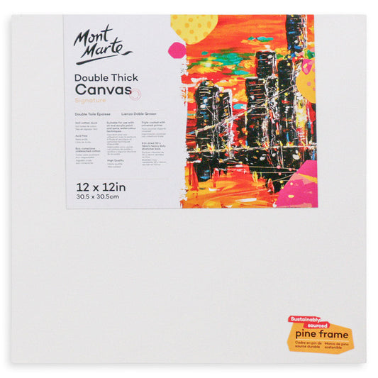 Double Thick Canvas Signature 30.5 x 30.5cm (12 x 12in)