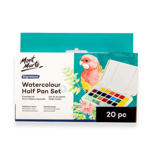 Watercolour Half Pan Set Signature 20pc