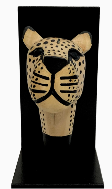 Bookends - Cheetah & Zebra - Set of 2