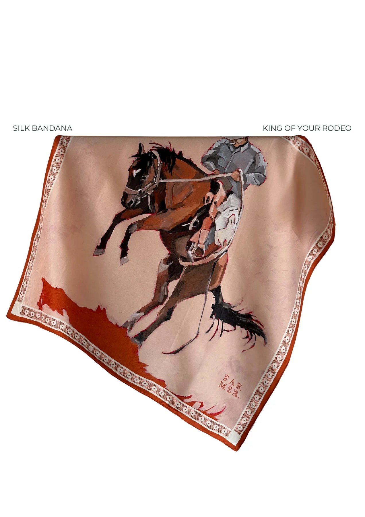 Whitney Spicer Silk Bandana - King of Your Rodeo