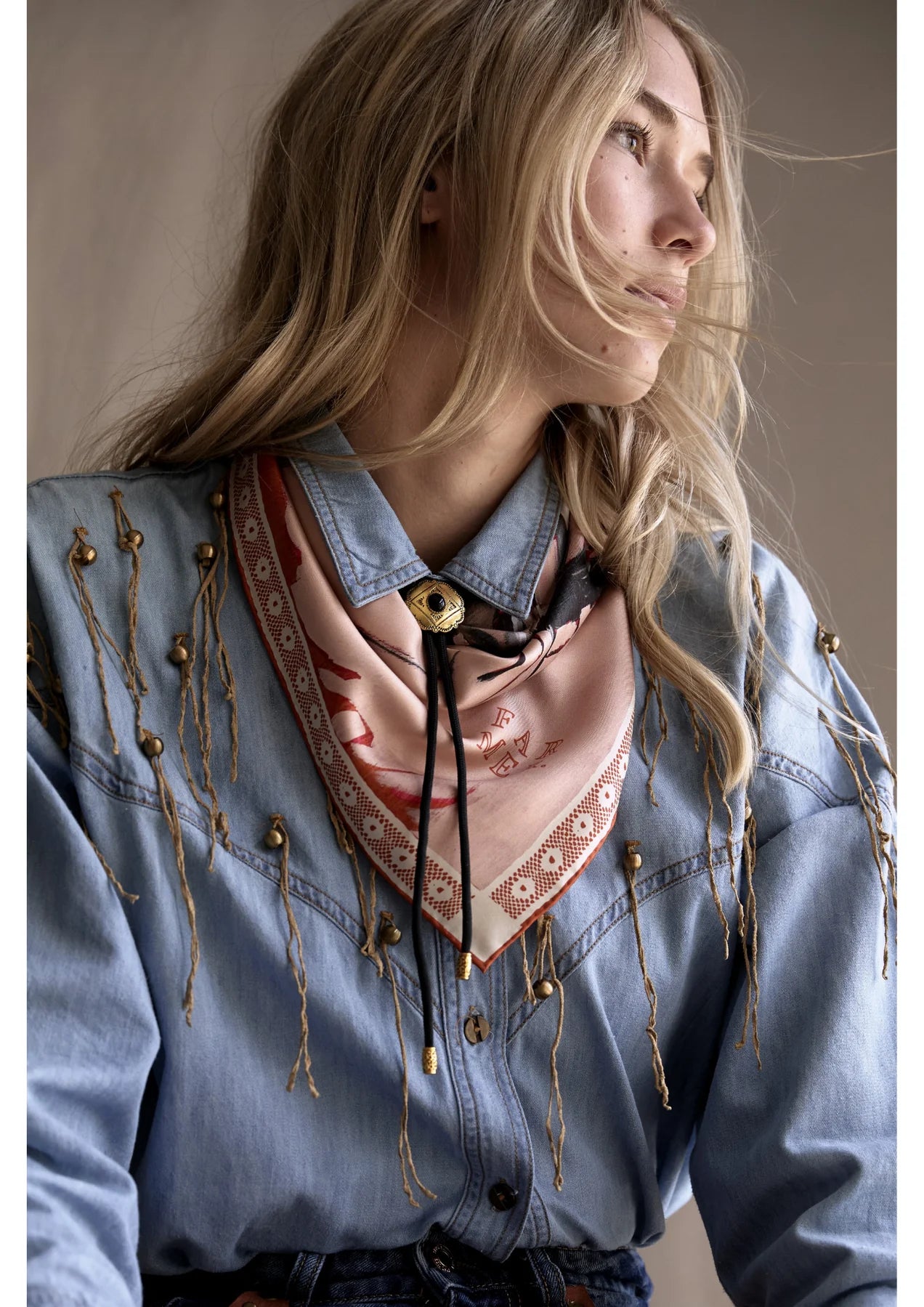 Whitney Spicer Silk Bandana - King of Your Rodeo