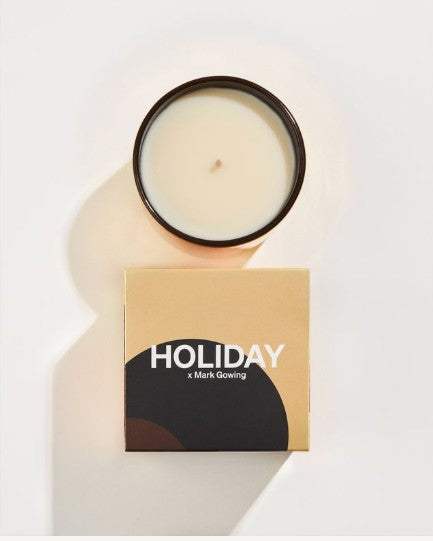 Leif Limited Edition Holiday Buddha Wood Gold Candle 280g