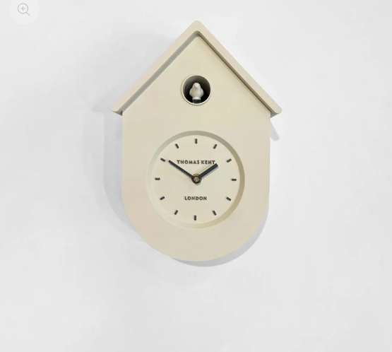 Thomas Kent Cuckoo Clock Milk White