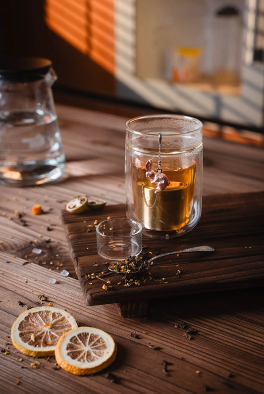 Tea Infuser Loose Leaf Tea Infuser Cylinder Bunny Rabbit