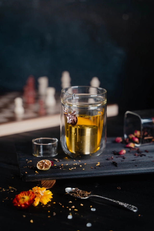 Tea Infuser Loose Leaf Tea Infuser Cylinder Geo Stag