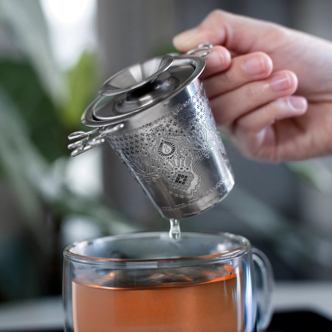 Chai Tea Infuser - Silver