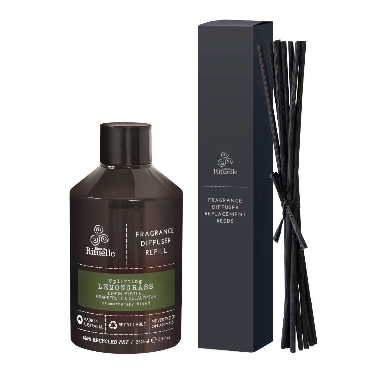 Reeds Diffuser (Refill & Reeds) Lemongrass 250ml Loft Mudgee