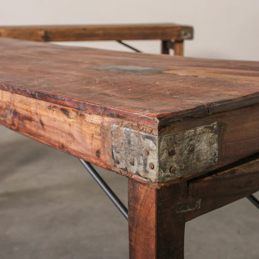 Vintage Indian Tent Table