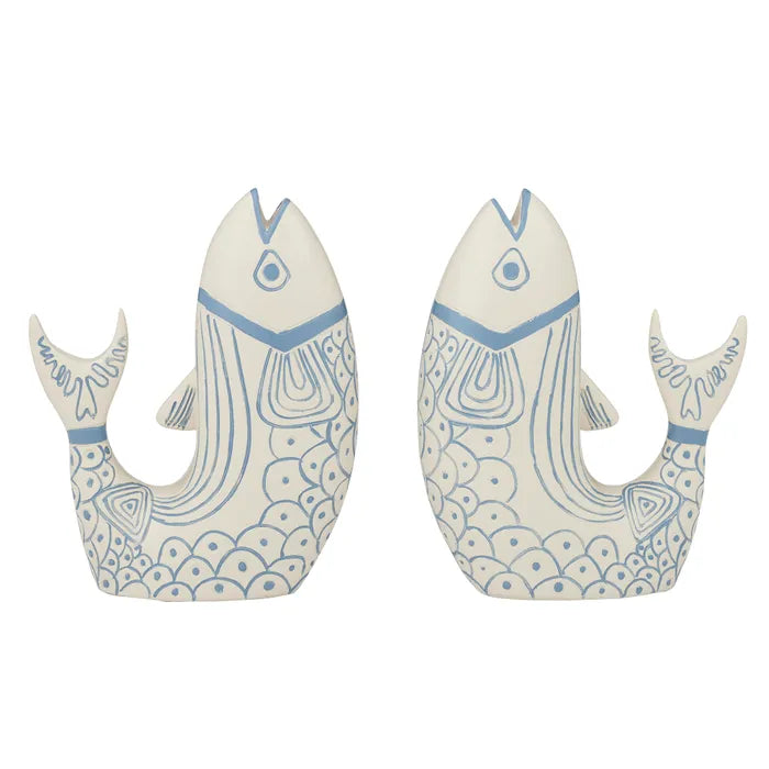 Fish Tale Bookends