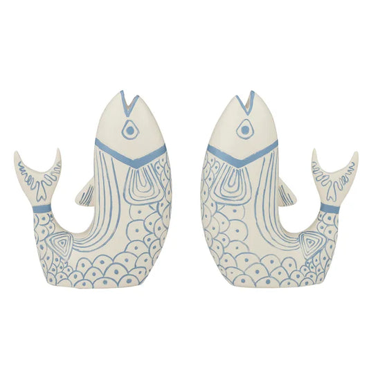 Fish Tale Bookends