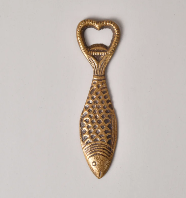 Brass Fish Bottle opener