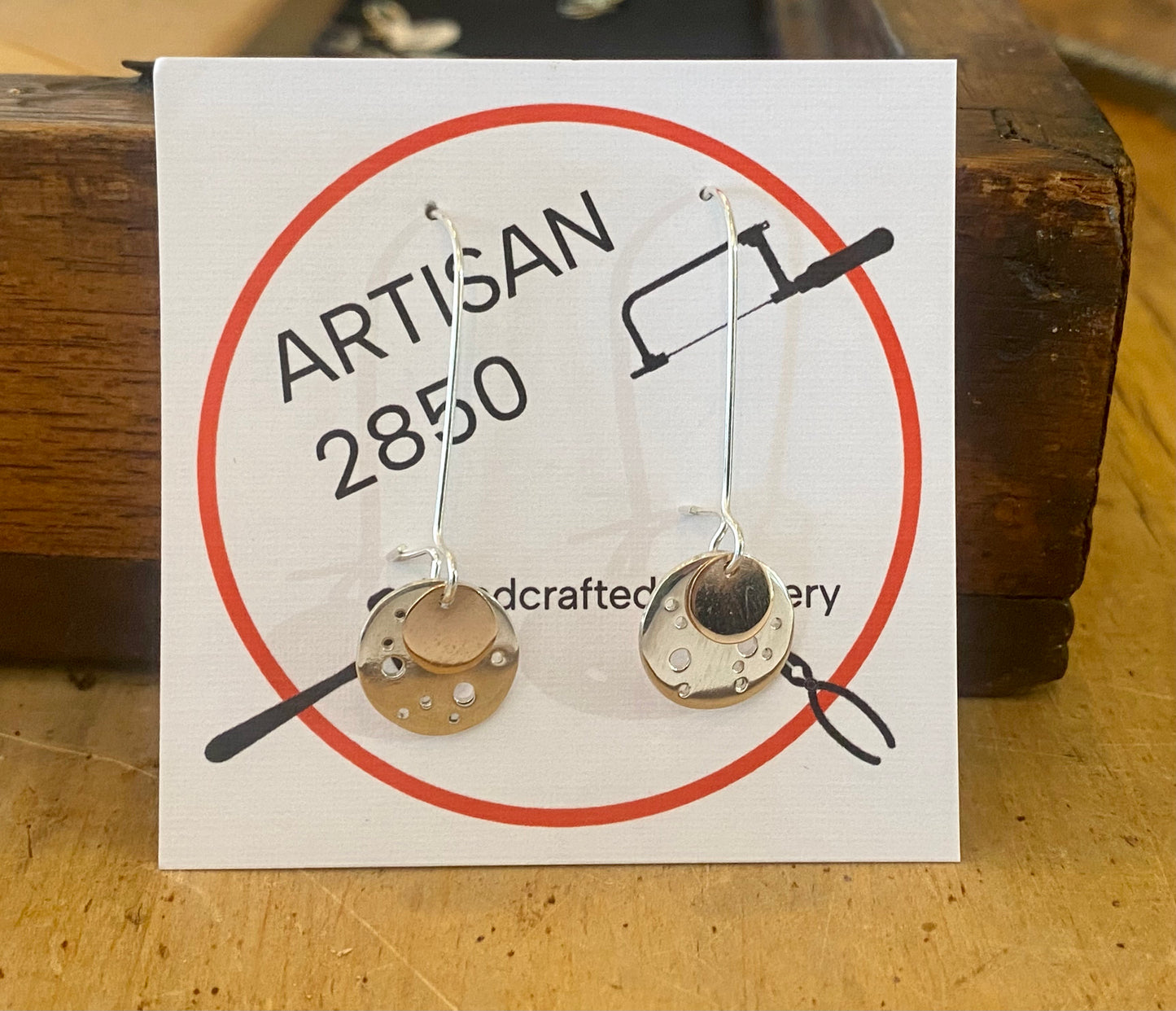 Artisan 2850 - " Galaxy Drops " Earrings