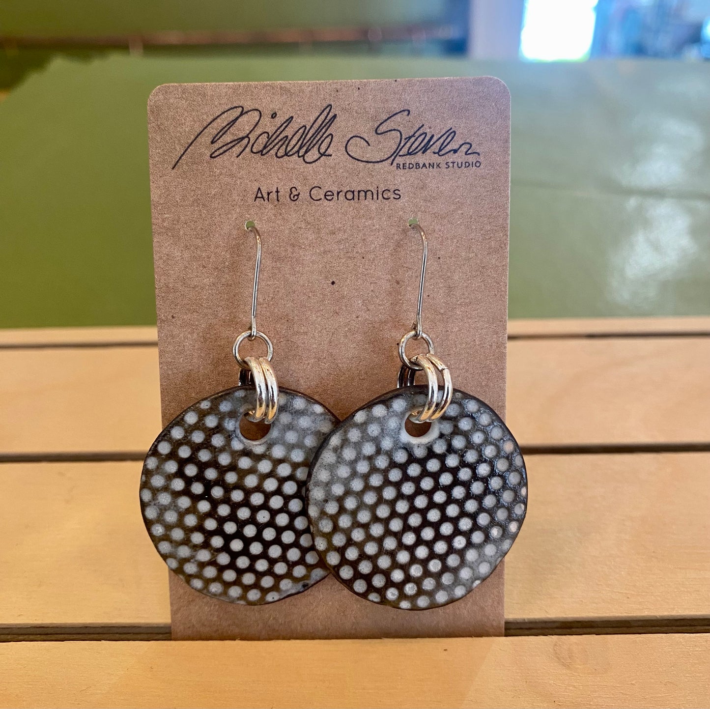 Michelle Steven - Ceramic Earrings #7