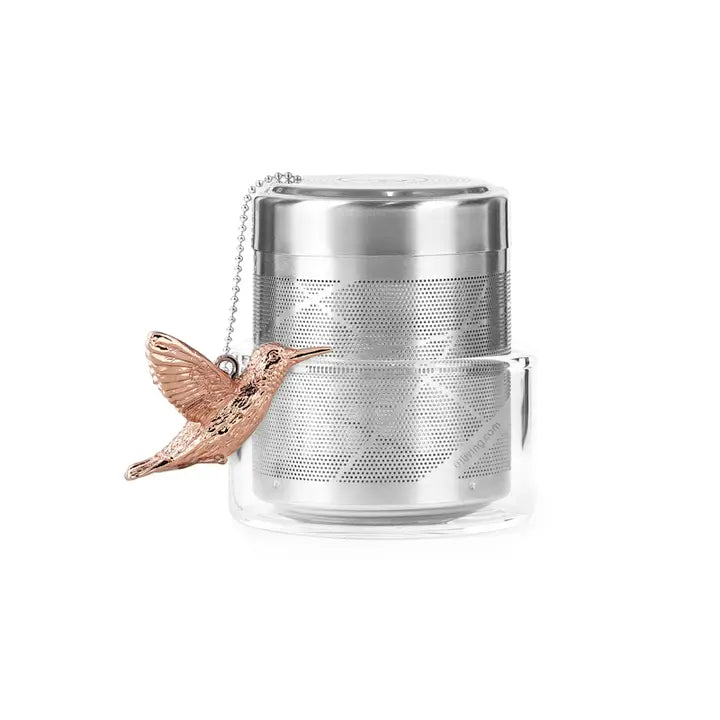 Tea Infuser Loose Leaf Tea Infuser Cylinder Hummingbird