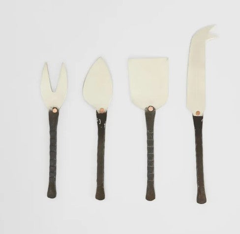 Iron Handle Cheese Set of 4