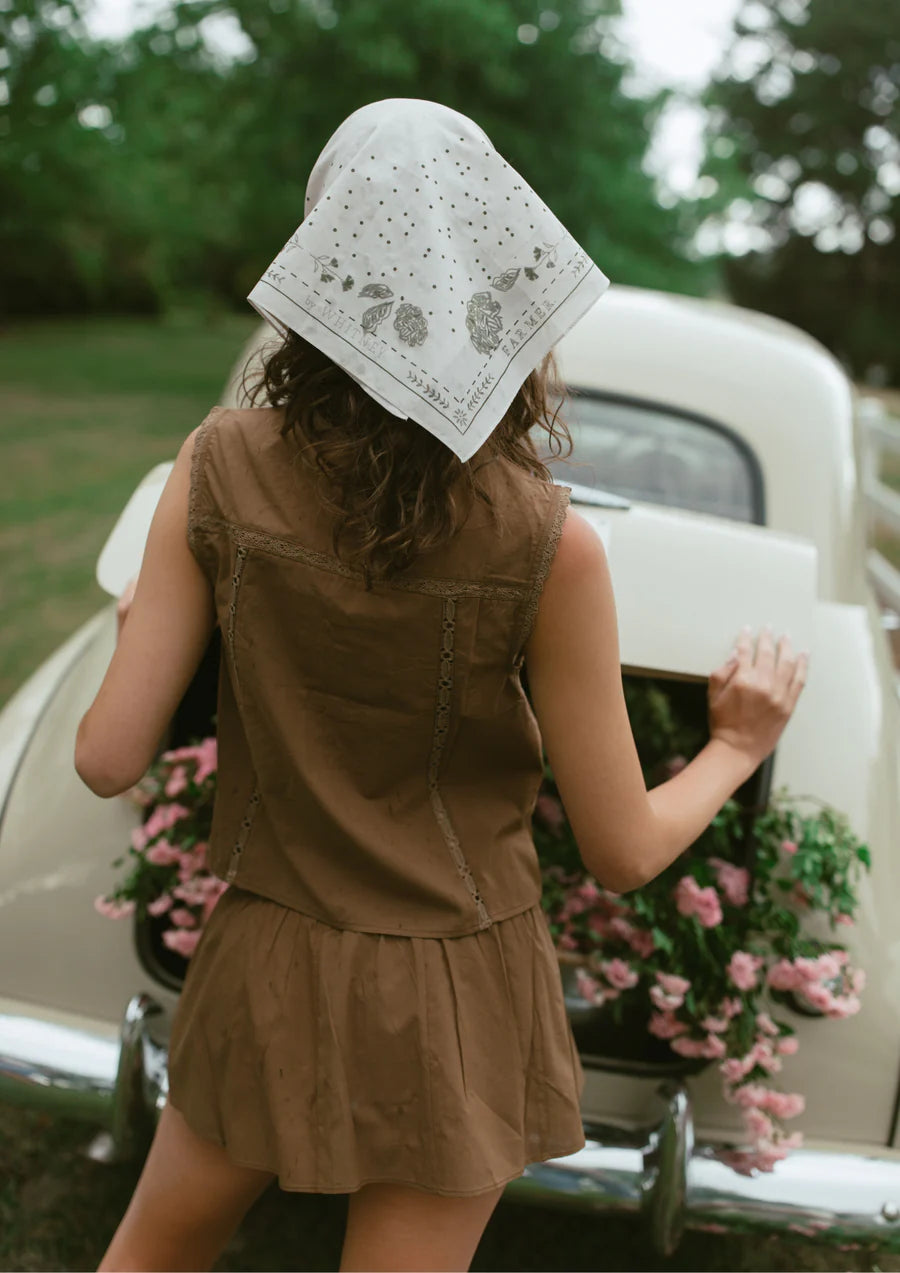 Whitney Spicer Silk Bandana - Stampede