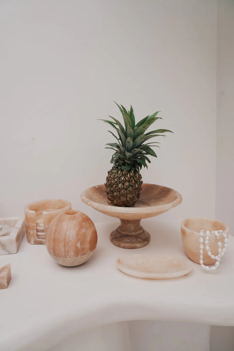 THE ONYX OVAL TRINKET DISH