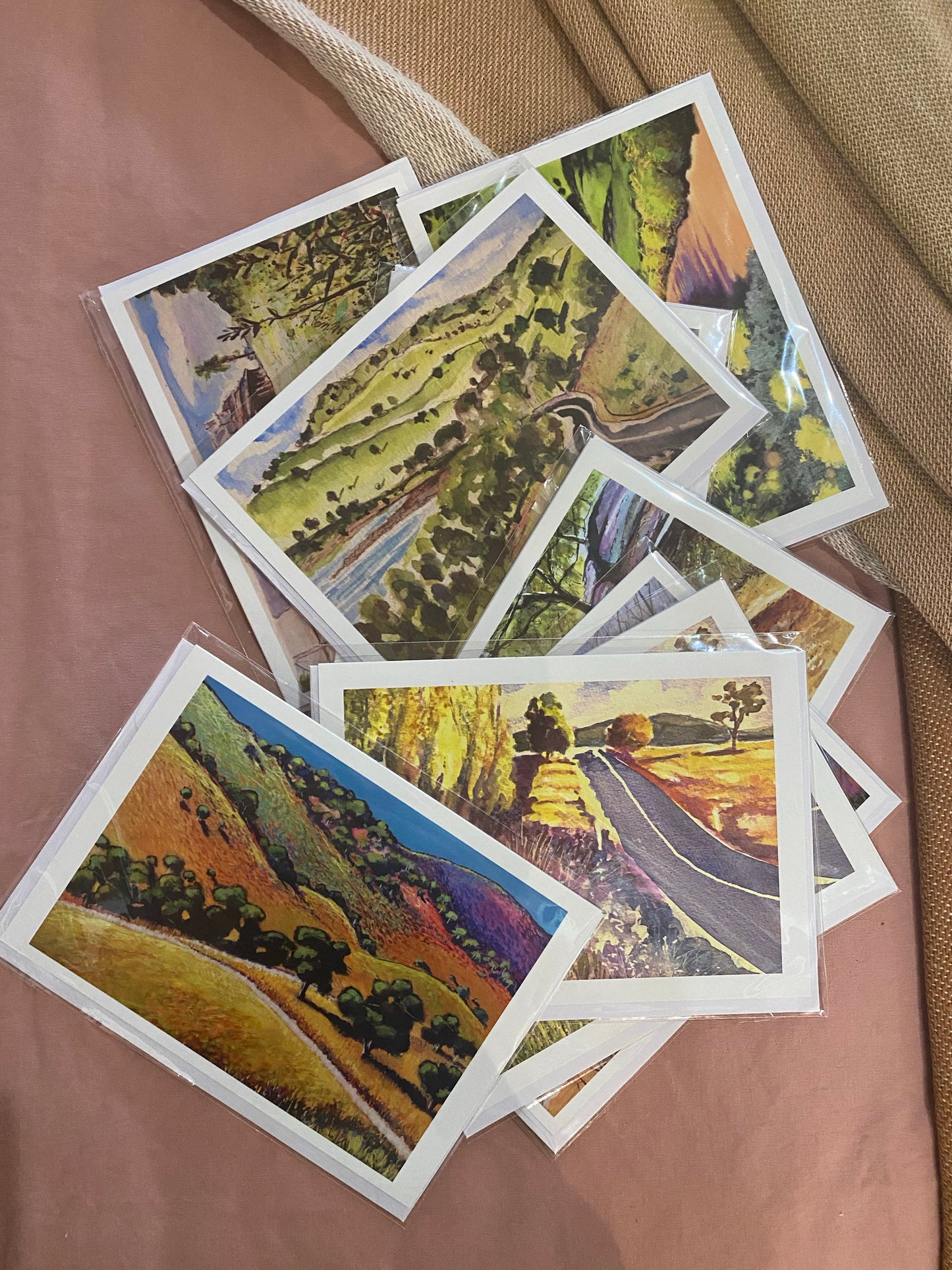 Anjee Du Terreau - Mudgee Landscape Postcards