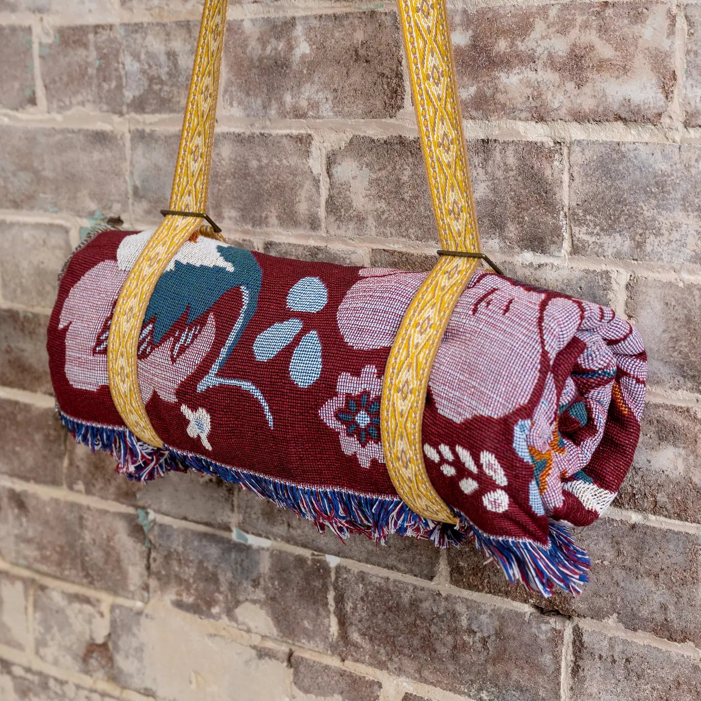 Woven Picnic Rug / Throw