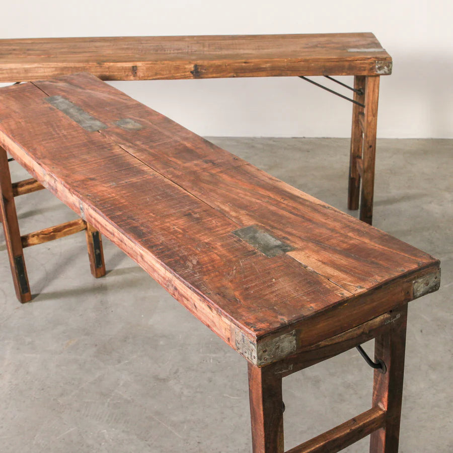 Vintage Indian Tent Table