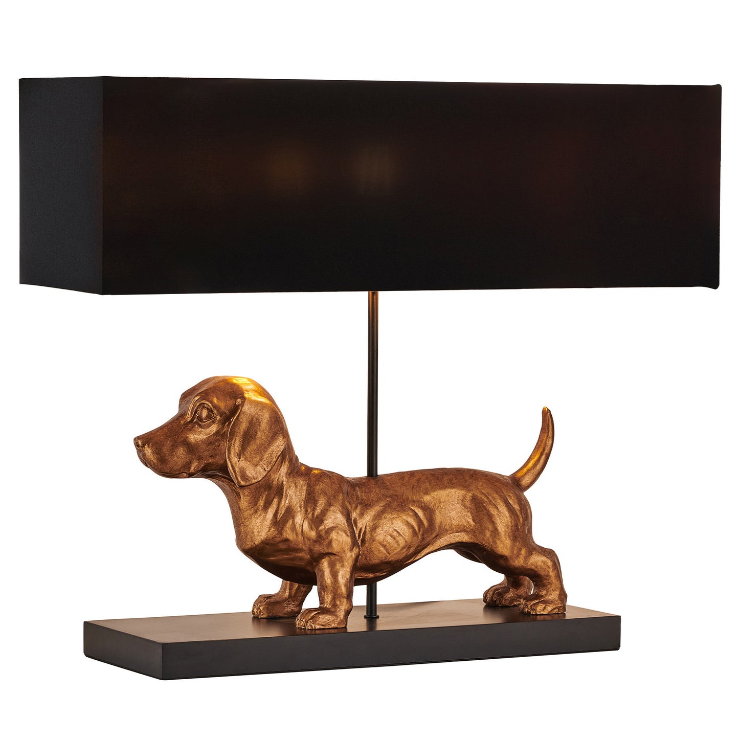 Dachshund Resin Table Lamp