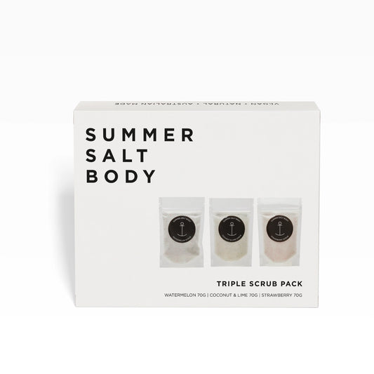 Summer Salt Body Triple Scrub Pack