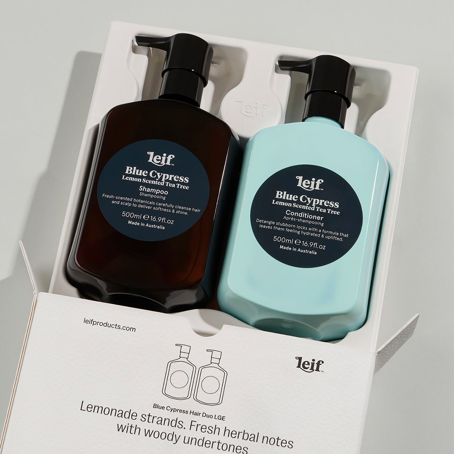 Leif - Blue Cypress Hair Duo