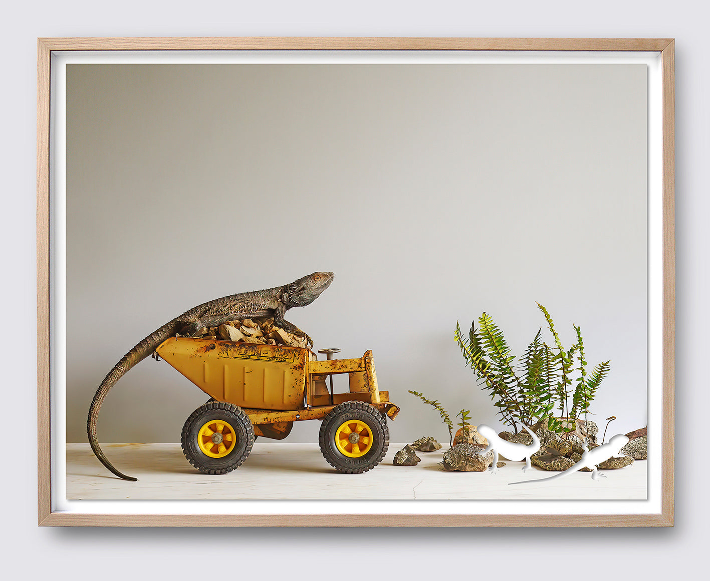 Jason McDonald Original - Dragon Dumptruck