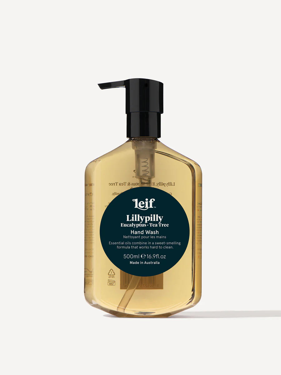 Leif Lillypilly Hand Wash with Eucalyptus and Tea Tree - 500ML