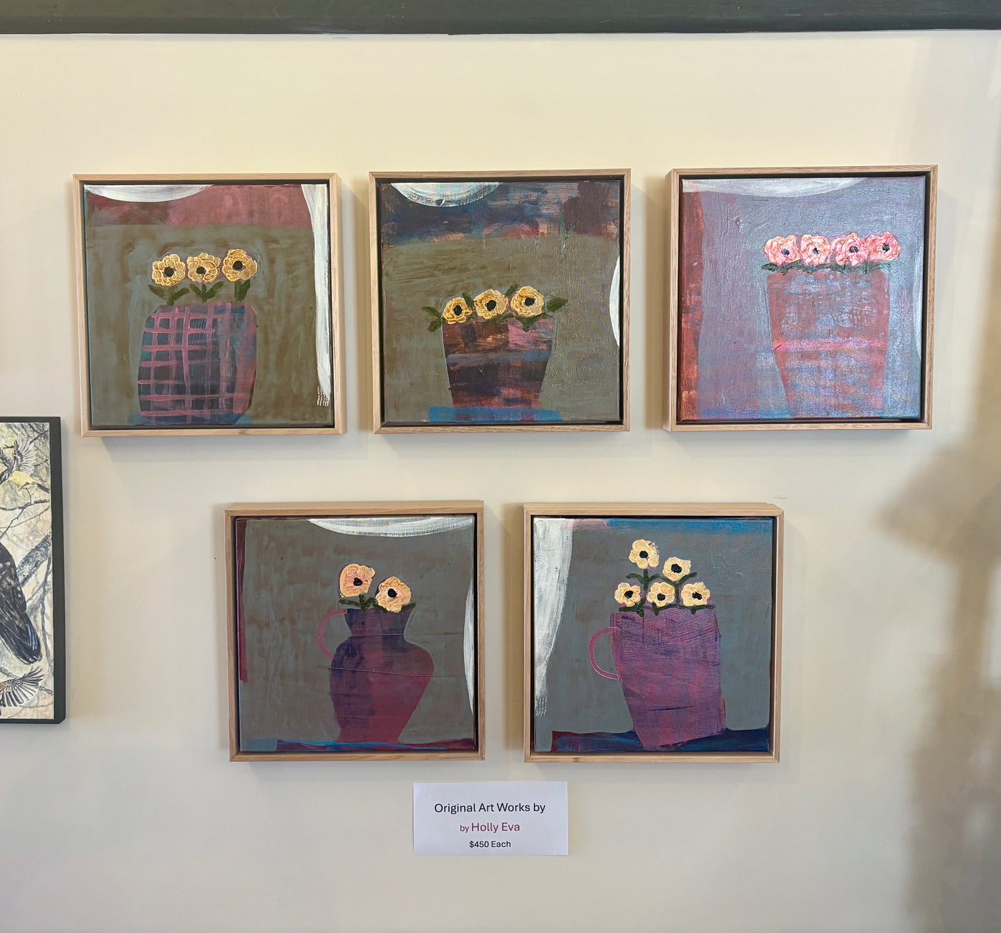 Holly Eva Original Artworks - Flower Collection