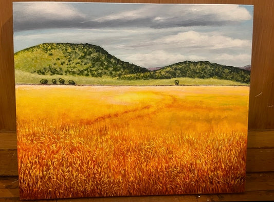 Anjee du Terreau Original Artwork - "Champs D'or"