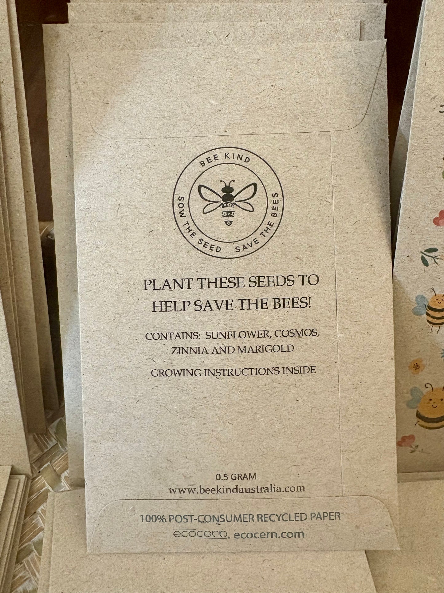 Bee kind Flower seeds assorted