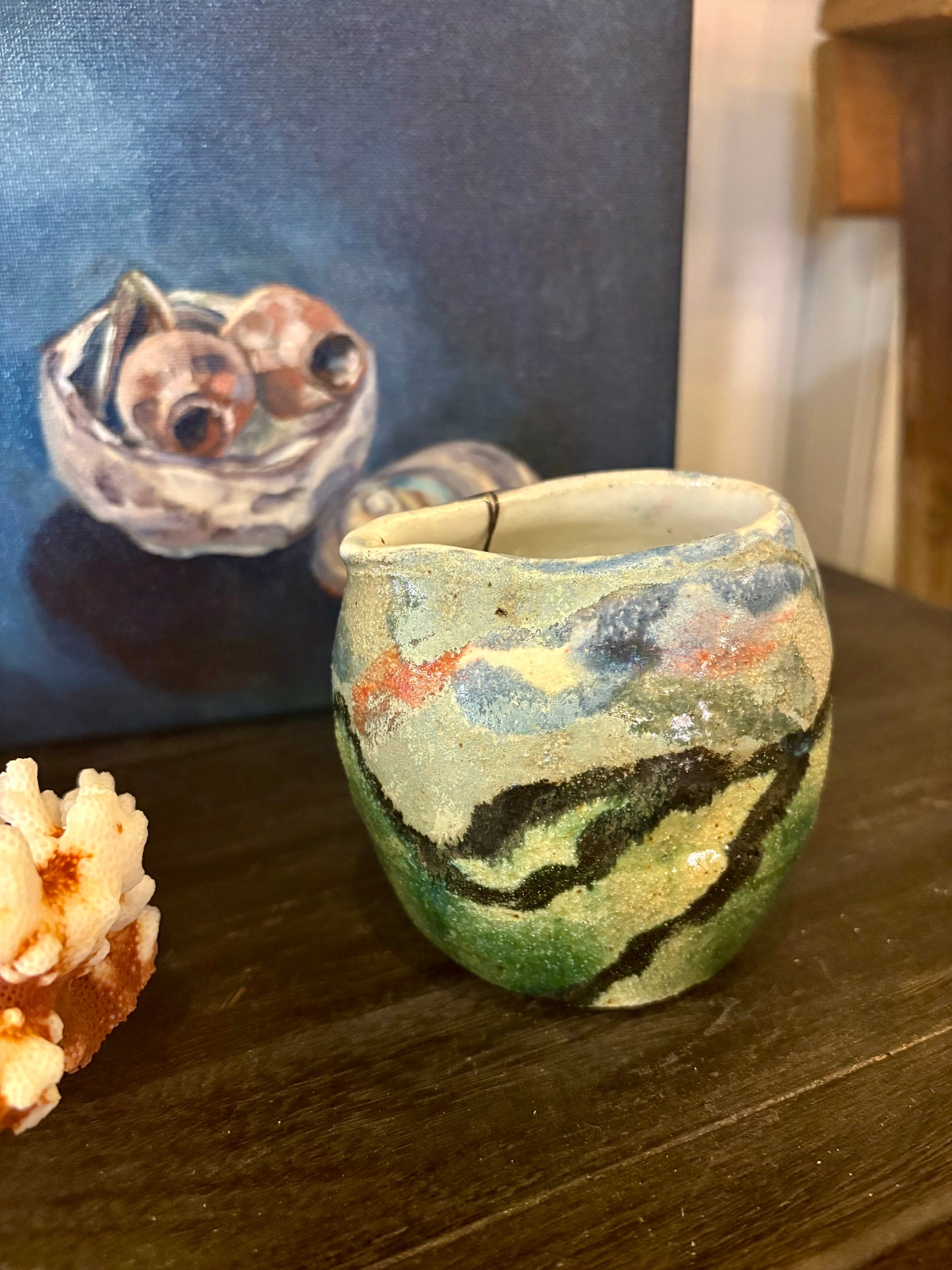 ClayCat - Small Jug #11