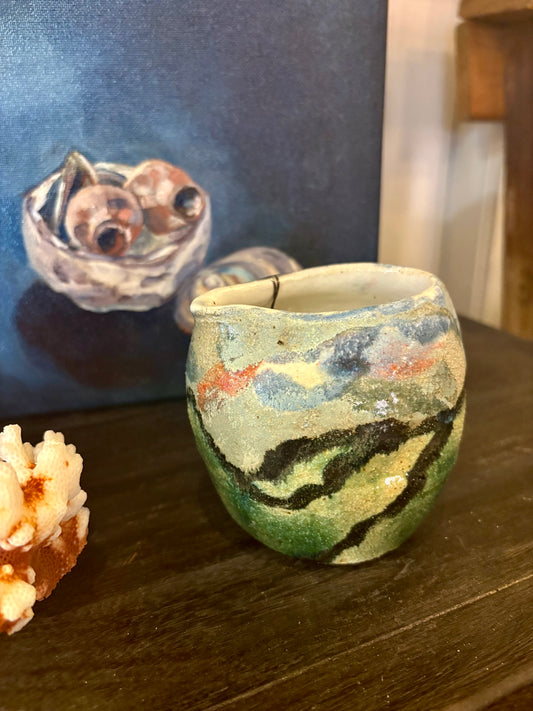 ClayCat - Small Jug #11