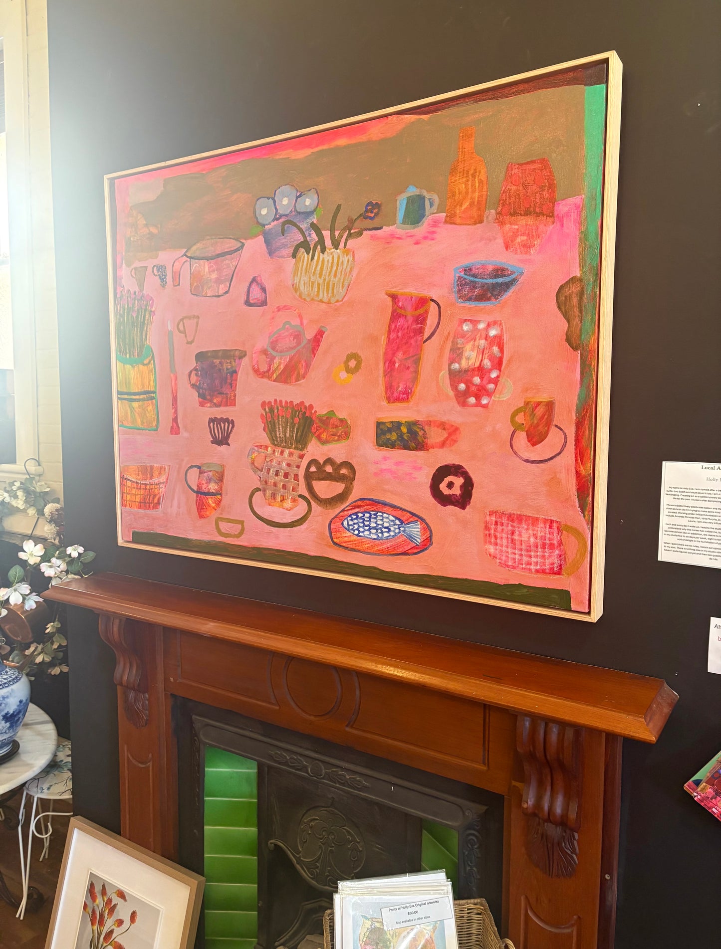 Holly Eva Original Artwork - "Party Table"