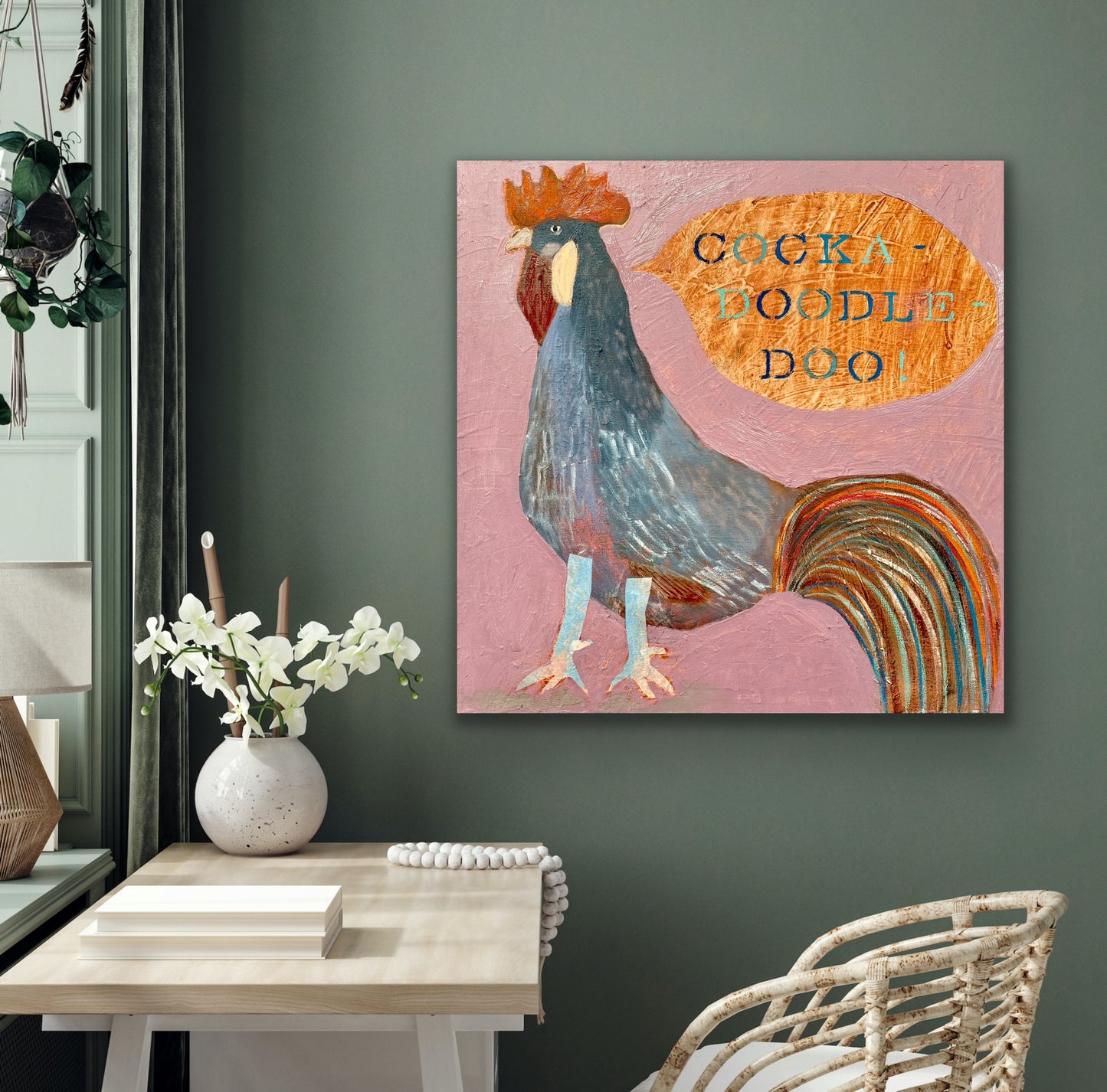 Holly Eva Original; "Cock a doodle doo"