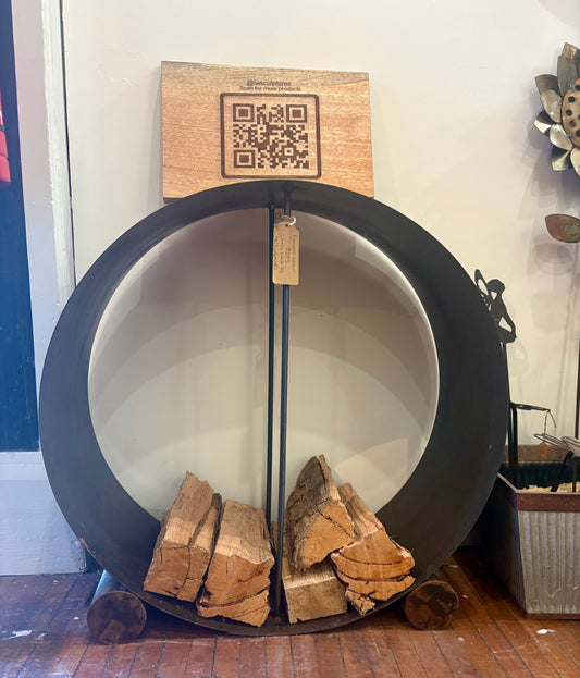 TWSculptures - Fire Wood Holder